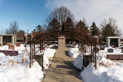 Winter at Groveside Cemetery 2