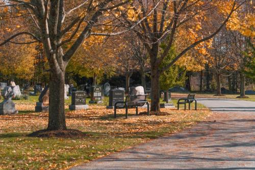 Fall at Groveside Cemetery 5